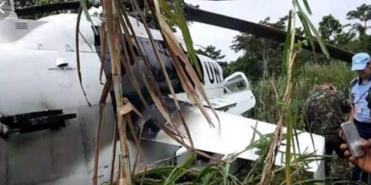 Nord-Kivu : des blessés dans un crash d’un hélicoptère du PAM à Nyiragongo