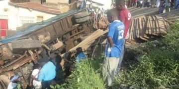 Lubero : un mort et six blessés graves dans un accident de circulation à Kirumba