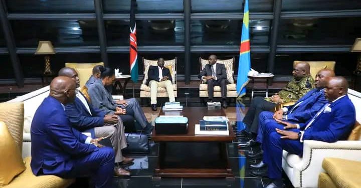 RDC : William Ruto salue les efforts de Félix Tshisekedi pour la paix dans l’Est et réitère son soutien au peuple congolais