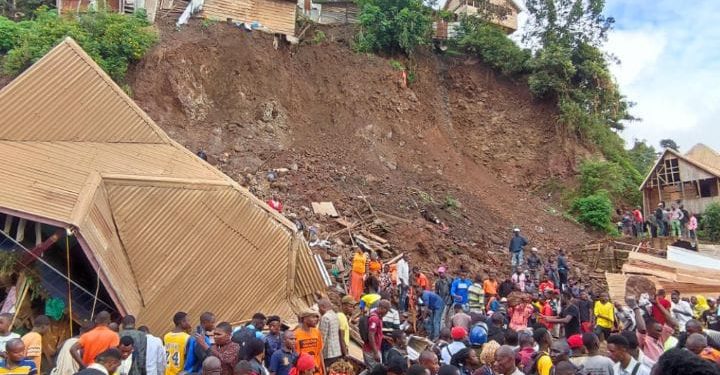 Nord-Kivu : un mort, des blessés et d’énormes dégâts matériels dans un éboulement de terre sur la route Goma-Masisi (Bilan provisoire)