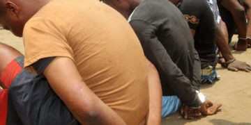 Goma : 3 présumés criminels présentés au maire par le commandant ville de la Police