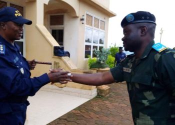 Butembo : le nouvel auditeur militaire de garnison de Butembo-Lubero présenté aux forces de l’ordre