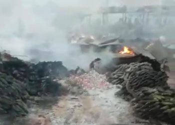 Beni : d’importants capitaux partis en fumée dans un incendie d’origine inconnue au marché de Mayangose