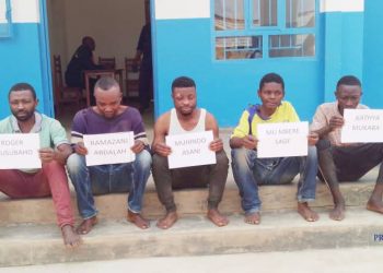 Beni : la Police présente une bande de présumés bandits à la presse