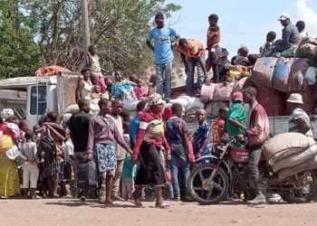 Rutshuru : nouvel afflux des déplacés à Kanyabayonga suite aux combats entre FARDC et M23/RDF près de Kishishe et Bambo