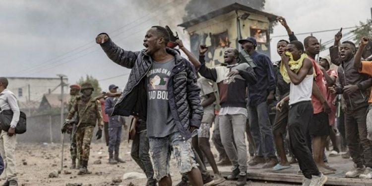 Goma : la société civile réfute toute implication dans l’organisation des manifestations anti-EAC émaillées des dégâts humains et matériels ce lundi