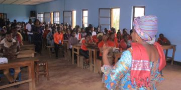 Butembo : Rose Tuombeyane clôture sa tournée de sensibilisation pour “l’appropriation du processus électoral” par une rencontre avec près de 1000 jeunes
