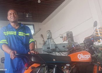Bunia- Protection de l’environnement : un jeune mécanicien se lance dans la fabrication “des motos écologiques”