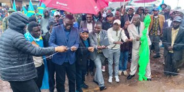 Lubero : Julien Paluku inaugure l’adduction d’eau potable de Magheria