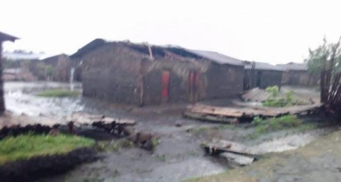 Rutshuru : une dizaine de toitures des maisons emportées par un vent violant à Kiwanja