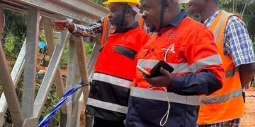 Lubero : l’Office des routes et le FONER saluent l’expertise de la SSV au terme d’une visite d’inspection sur l’axe routier Butembo-Bandulu