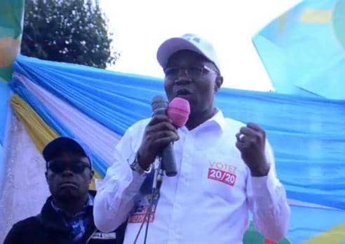 Butembo/Julien Paluku à la base électorale de Jeannot Muhinda : “Je viens ici pour vous témoigner de mon soutien à 100% à Jeannot Muhinda”