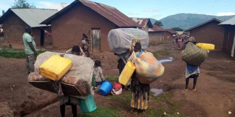 Rutshuru : des combats entre FARDC et M23/RDF à la base d’un département massif des populations à Kibirizi