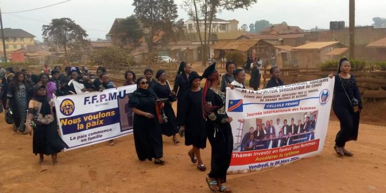 Est de la RDC : les femmes de Butembo dénoncent “le silence” de la communauté internationale face à l’escalade des violences armées au Nord-Kivu