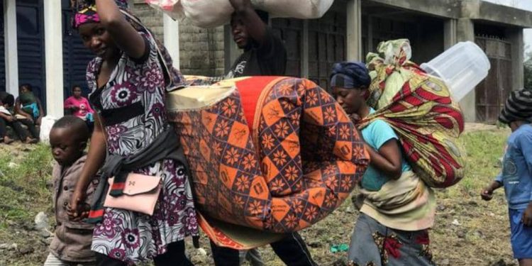 Butembo : l’ISPRON dénombre plus de 2000 ménages des déplacés qui fuient les massacres des ADF et la guerre du M23/RDF