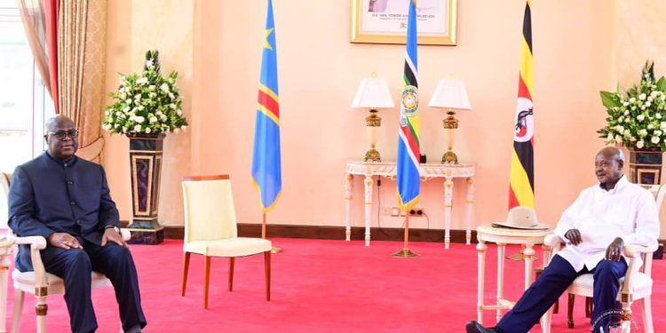 Sous-région : tête à tête entre Félix Tshisekedi et Museveni sur la situation sécuritaire de l’Est de RDC