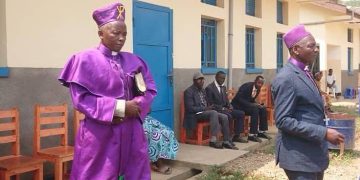 Butembo : bénédiction des nouvelles salles de classe et du bureau de l’École primaire Patriarche, Construits par le gouvernement