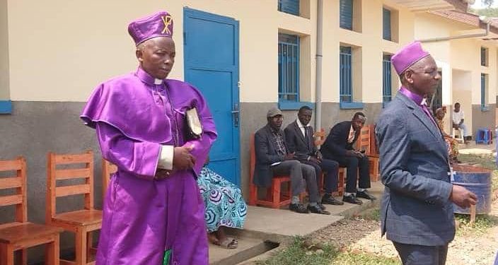 Butembo : bénédiction des nouvelles salles de classe et du bureau de l’École primaire Patriarche, Construits par le gouvernement