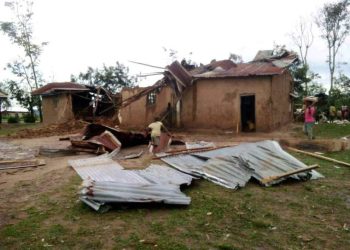 Rutshuru : plusieurs dégâts matériels dans une pluie torrentielle à Ishasha