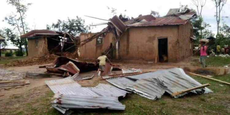 Rutshuru : plusieurs dégâts matériels dans une pluie torrentielle à Ishasha