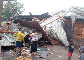 Rutshuru : des dégâts matériels enregistrés à Kiwanja après une forte pluie