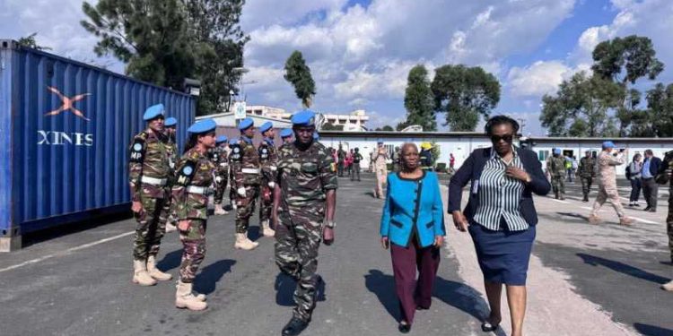 Nord-Kivu : Bintou Keita est arrivée à Goma