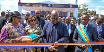 Kolwezi : Félix Tshisekedi inaugure de nouveaux bâtiments administratifs