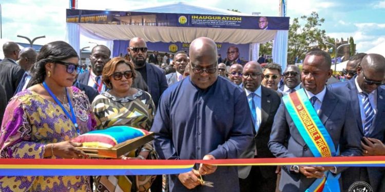 Kolwezi : Félix Tshisekedi inaugure de nouveaux bâtiments administratifs