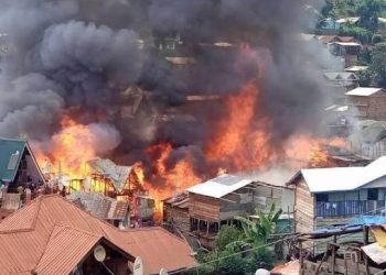 Bukavu : vaste incendie, plus de 100 maisons consumées