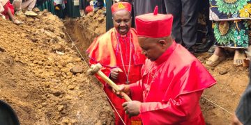 Diocèse Butembo-Vukaka de l’EERA : la construction du temple et du monument de l’Église lancée ce samedi à la paroisse Nduko
