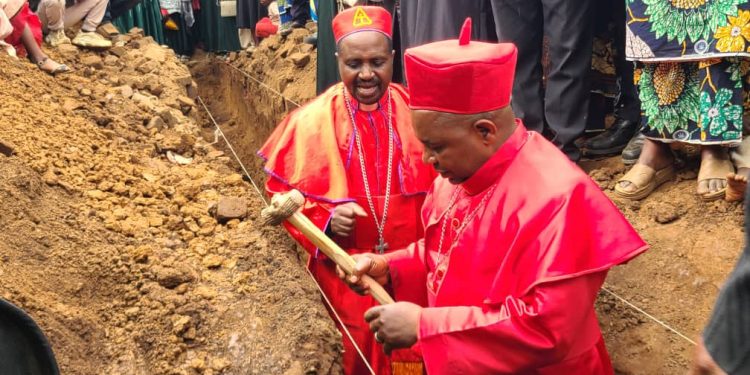 Diocèse Butembo-Vukaka de l’EERA : la construction du temple et du monument de l’Église lancée ce samedi à la paroisse Nduko