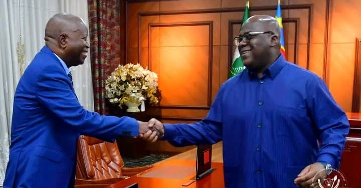 RDC : pour la première fois, le président Tshisekedi reçoit Adolphe Muzito