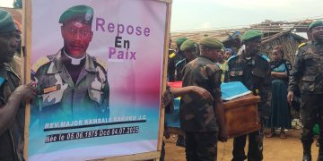 Butembo : le major Kakuku Jean-Claude conduit à sa dernière demeure