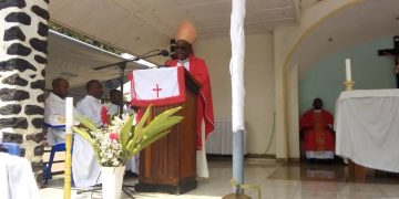 Rutshuru : Monseigneur Willy Ngumbi prêche le vivre-ensemble