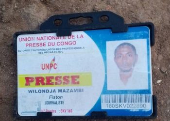 Sud-Kivu : le journaliste Wilonga Fiston retrouvé mort à Bukavu
