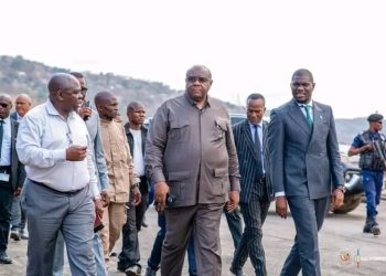RDC : Jean-Pierre Bemba inspecte les travaux de modernisation du port de Matadi