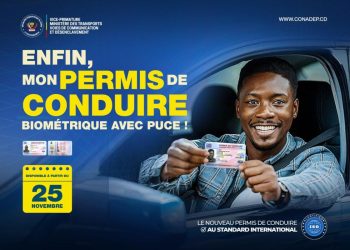 RDC : lancement officiel du permis de conduire biométrique