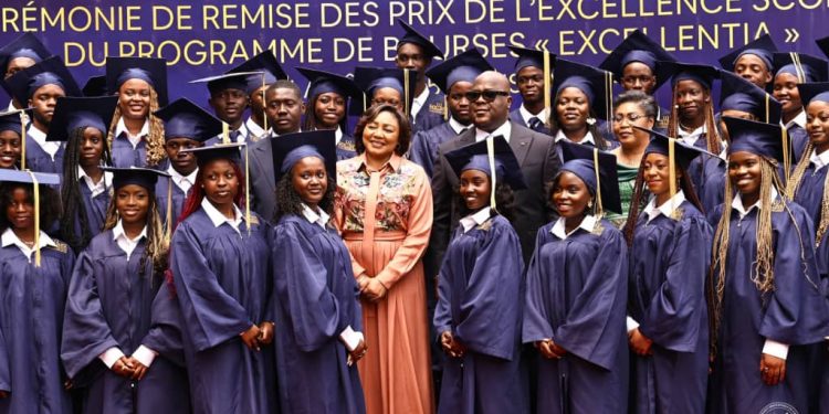 RDC : 79 lauréats bénéficient de la bourse Exellentia du couple présidentiel