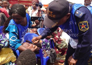 Butembo : le maire lance officiellement la campagne de vaccination contre la poliomyélite