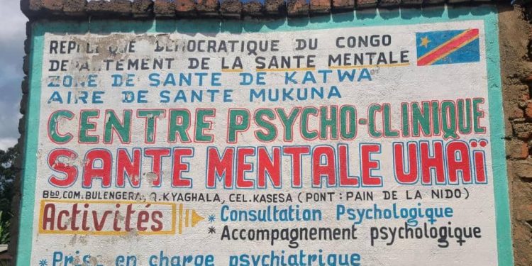 Butembo : le Centre psycho-clinique santé mentale Uhai réduit de 50 % les frais de soins et de consultation pour trois mois