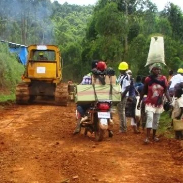 Kyavinyonge : la société civile alerte sur l’état critique des routes vers Butembo et Kasindi
