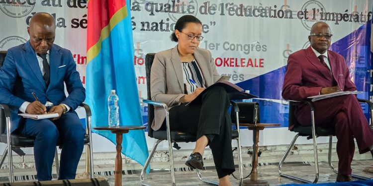 Premier congrès du SYNIECO en RDC : Raïssa Malu réaffirme le rôle stratégique des inspecteurs dans la réforme éducative