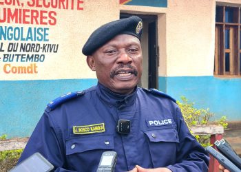 Butembo : le commissaire supérieur Kamabale Kahuka Jean Bosco prend ses fonctions de commandant second de la PNC