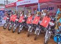Partenariat TID-Haujue : des taximen, infirmiers et enseignants dotés de motos à crédit
