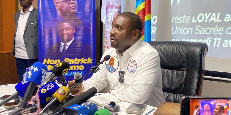 Kinshasa : Patrick Munyomo réaffirme son engagement à l’Union sacrée et appelle à l’unité nationale