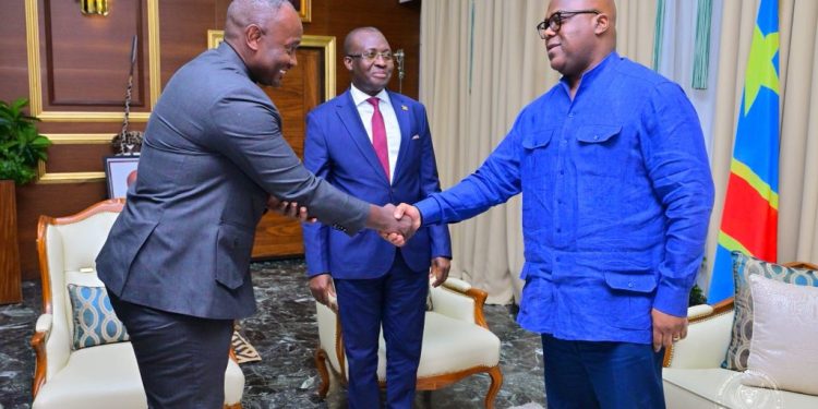 RDC : Félix Tshisekedi reçoit l’émissaire de Yoweri Museveni avant son investiture pour un 7ème mandat