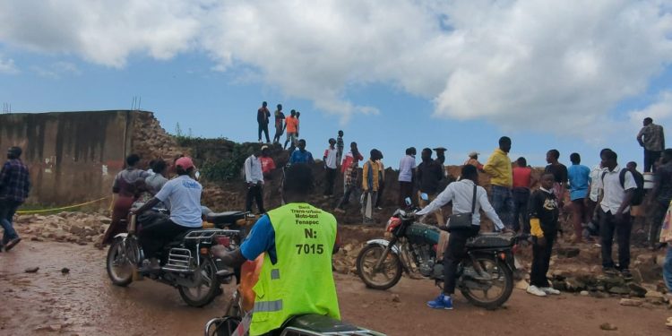 Beni : tragédie au stade du 15 octobre, un mur s’effondre et fait deux morts