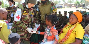 Bunia : la MONUSCO assure des soins gratuits aux militaires et à leurs dépendants