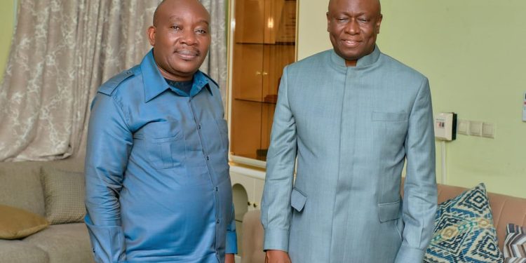 Kinshasa : Augustin Kabuya échange avec le Prophète Dr Mulindwa Jules autour de la paix et du patriotisme