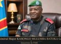 RDC : Le Général-Major Kasongo Mulumba Batoka Gaby nommé gouverneur militaire de l’Ituri